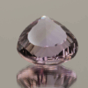 Natural pear cut ametrine gemstone with purple yellow color, 16.40 × 16.30 mm