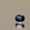 Natural sapphire gemstone, 0.74 carat, oval cut, cornflower blue color, heat-treated, loose gemstone, dimensions 5.39 × 4.08 × 3.52 mm, origin unknown, AIG certified.
