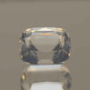 natural milky quartz gemstone 10.58 carat white cloudy cushion cut untreated loose gem