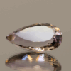 Natural pear cut ametrine gemstone with purple yellow color, 18.60 × 11.40 mm