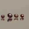 Natural red ruby lot of gemstones set, total 1.38 carat, fancy cut, red color, unheated, loose gemstones, dimensions 2.95–4.12 × 2.91–4.1 × 2.15–3.28 mm, origin Mozambique, 5 stones, AIG certified.