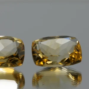 CITRINE SQUARE CUSHION 12.95 CT