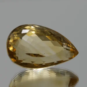 CITRINE PEAR 17.93 CT