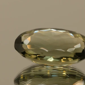 PRASIOLITE OVAL 14.12 CT