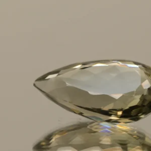 PRASIOLITE PEAR 9.91 CT